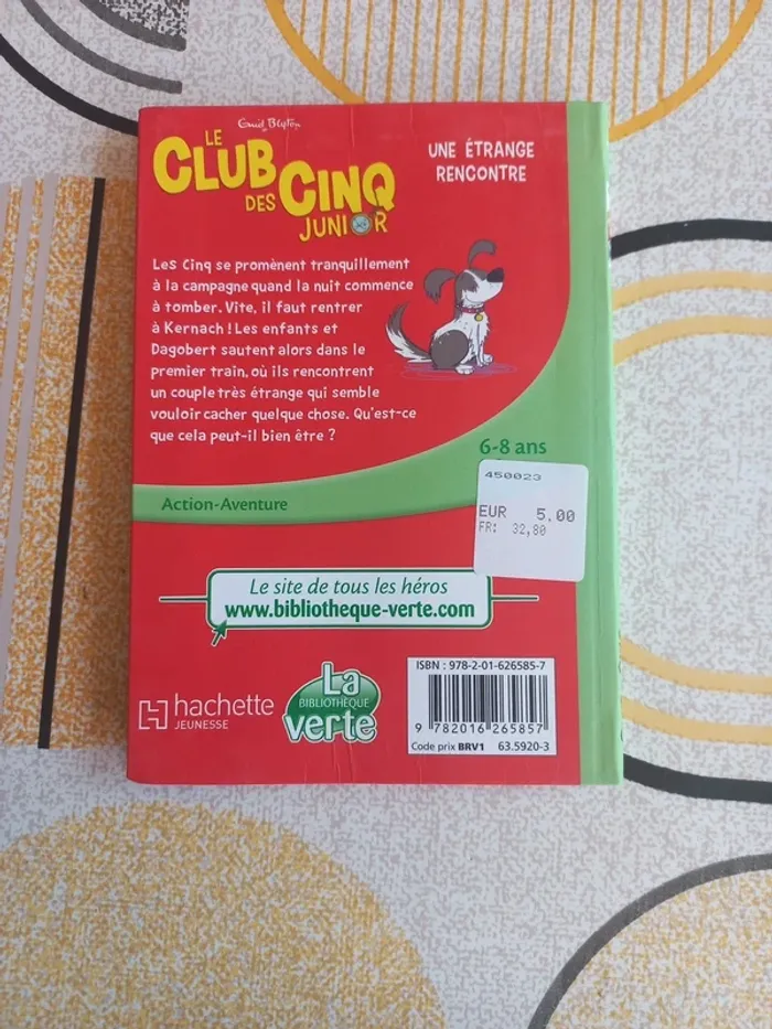 Bibliothèque verte Le club des cinq junior tome 3 - photo numéro 2