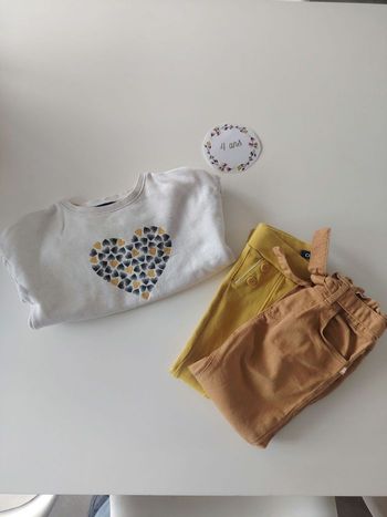 Ensemble fille 4 ans okaidi