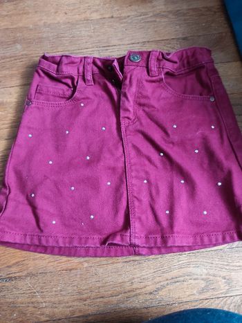 Jupe bordeaux