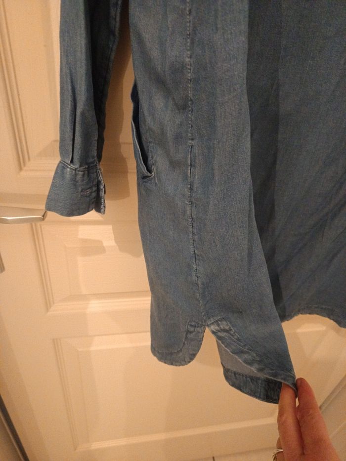 Robe chemise femme style jean - photo numéro 5