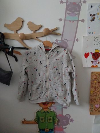 Gilet zippé sergent major taille 6 ans