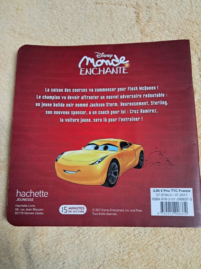 Livre Cars 3 Disney - photo numéro 2