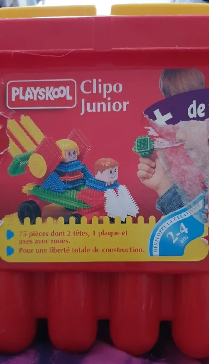Seau, baril clipo junior