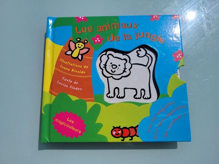 Livre animé à languettes Les Magicouleurs 🦁 Les Animaux de la Jungle 🐅 71 - photo numéro 2