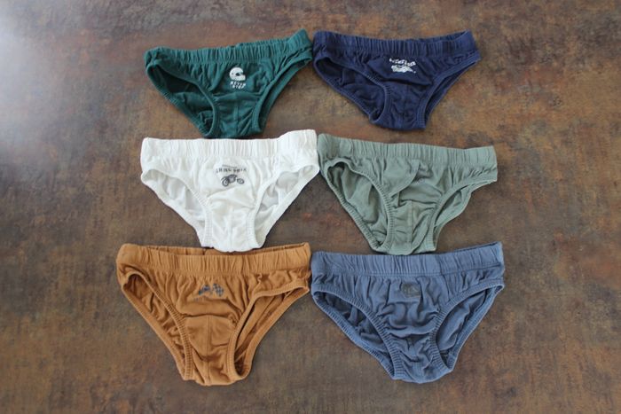 Lot de 6 slips garçon 8 ans - photo numéro 2