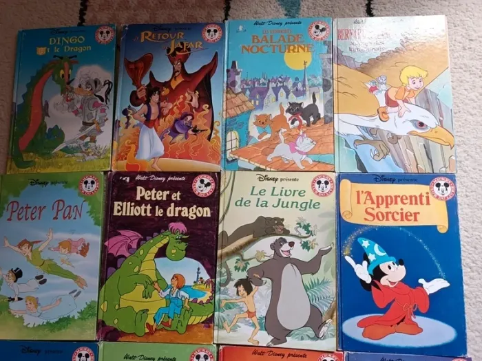 Lot 16 livres Disney '' mickey club du livre'' - photo numéro 2