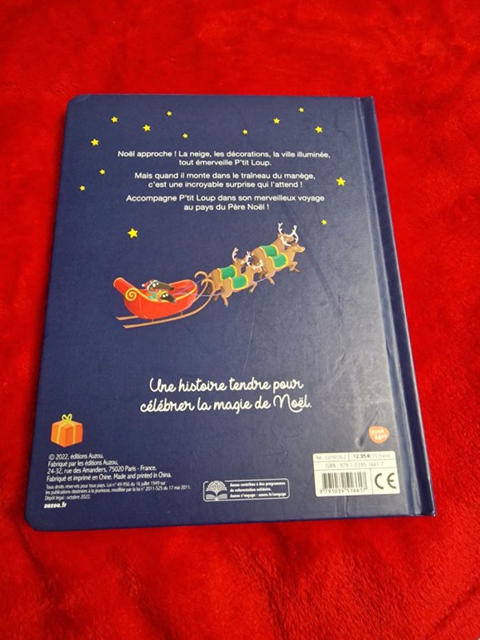 Livre le merveilleux Noël de p'tit loup - photo numéro 2