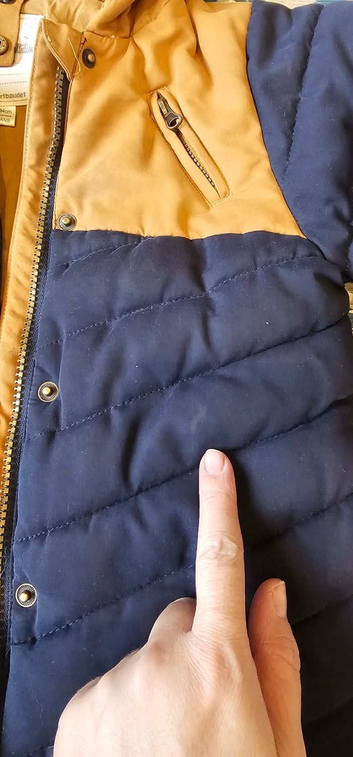 Manteau hiver garcon 3 ans verbaudet 94cm - photo numéro 3