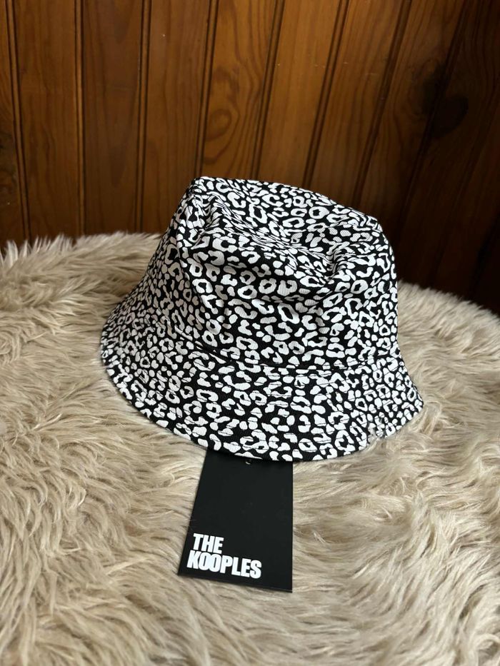 Bob Imprimé Léopard Noir & Blanc The Kooples - Neuf avec étiquette - photo numéro 2