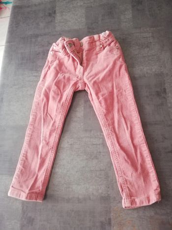 Jean velours côtelé