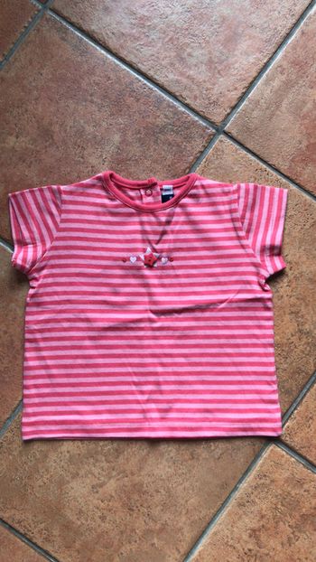 Sergent major t shirt raye