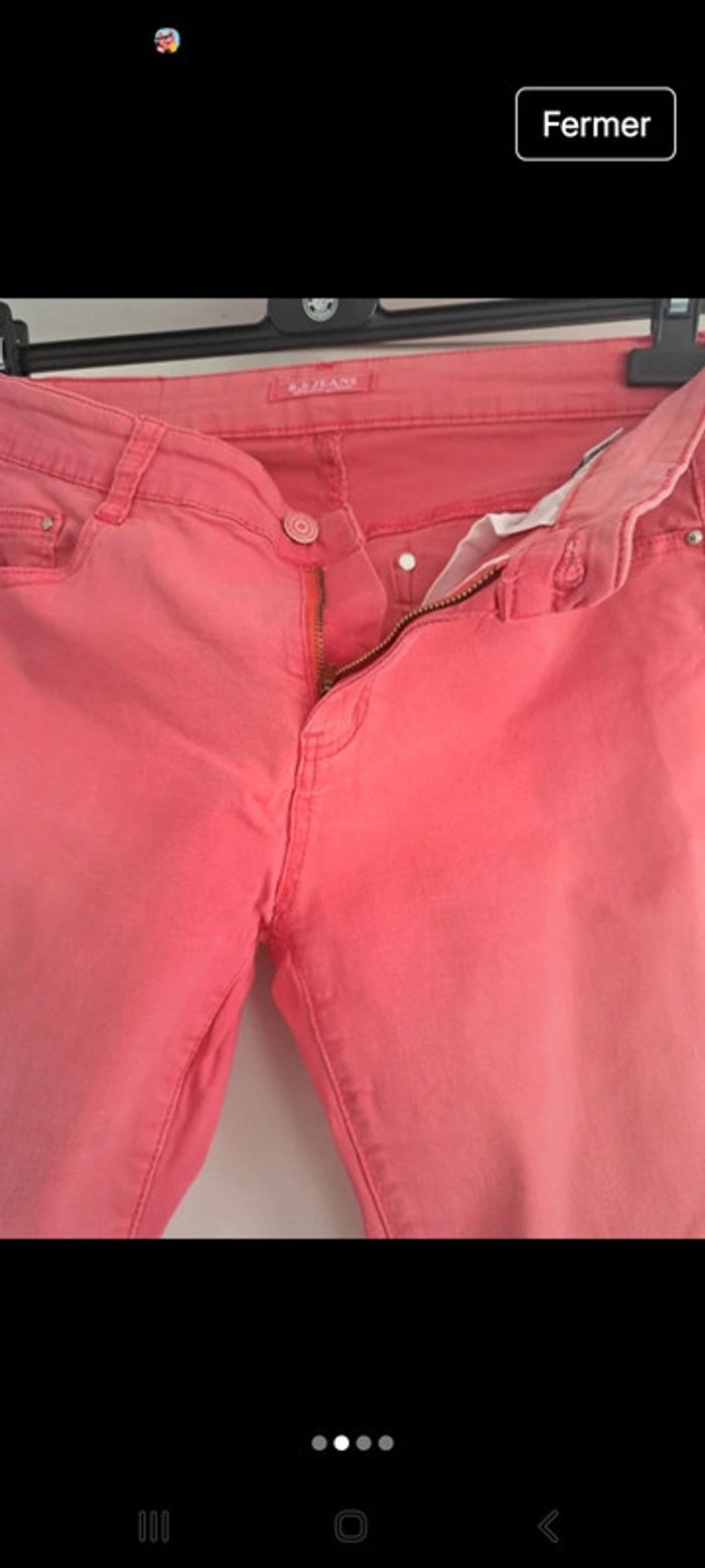 Pantacourt femme BS jeans 42 - photo numéro 2