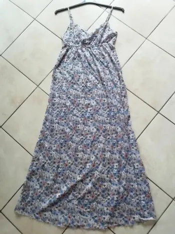 Longue Robe D Été Taille S/M.