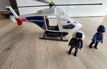 Hélicoptère police playmobil