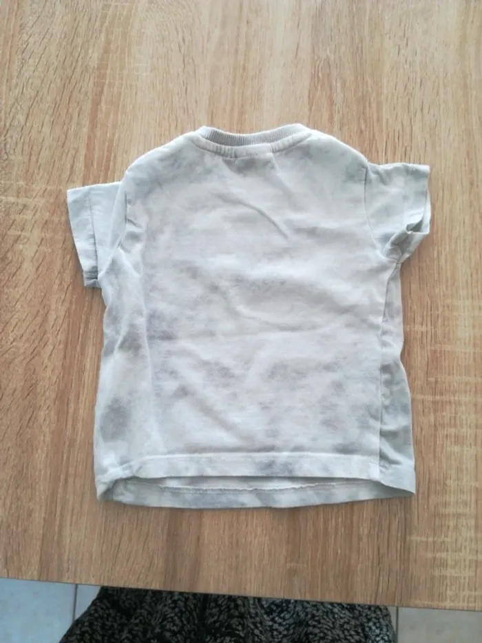 Lot de 3 tee-shirts pour l'été, garçon, en 9mois. - photo numéro 3