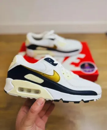 Nike Air Max 90 Olympic 2024 Gold White Taille 40