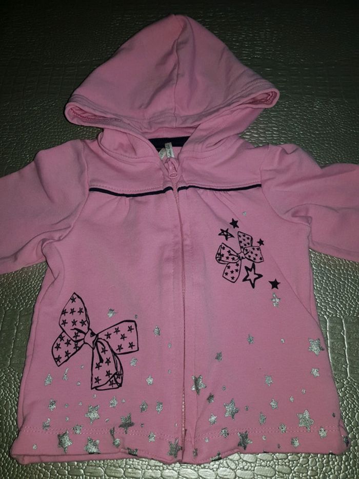 Gilet sweat à capuche Orchestra 6 mois - photo numéro 2