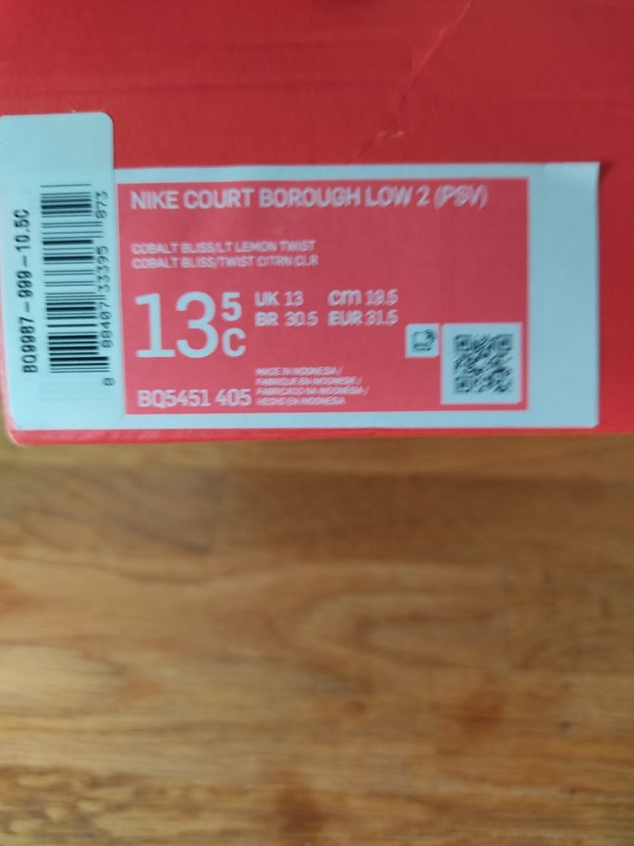 Baskets Nike T 31.5 - photo numéro 8