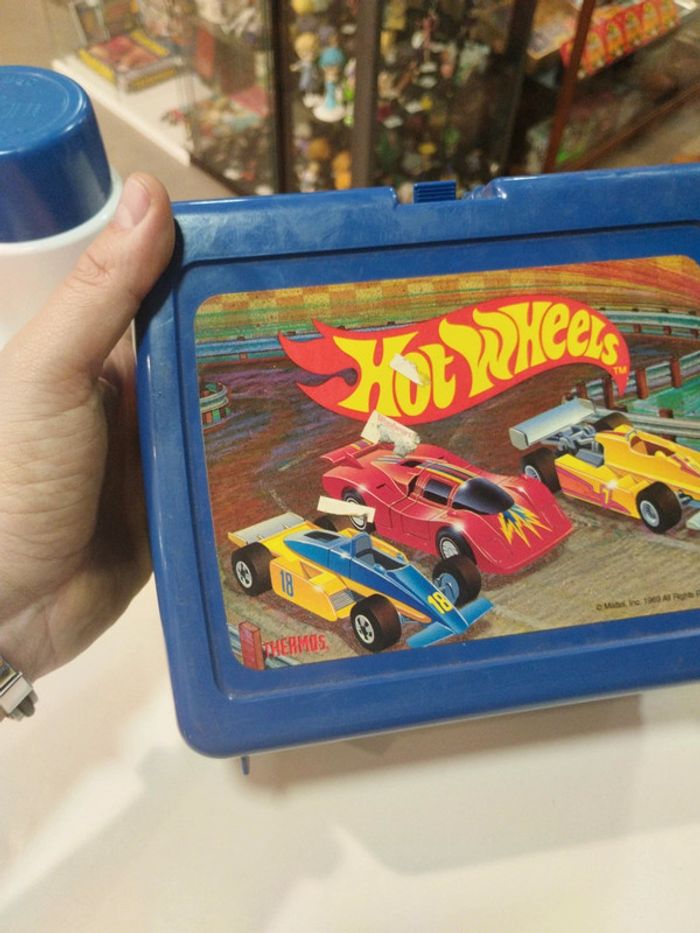 Hot wheels - lunch box - thermos - 1989 - photo numéro 3