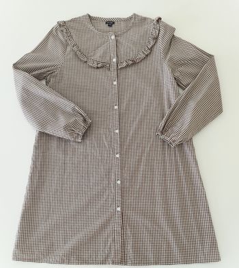 Robe/blouse à carreaux
