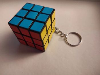 Porte clé rubik's cube