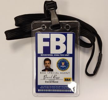 Badge Esprit Criminel - David