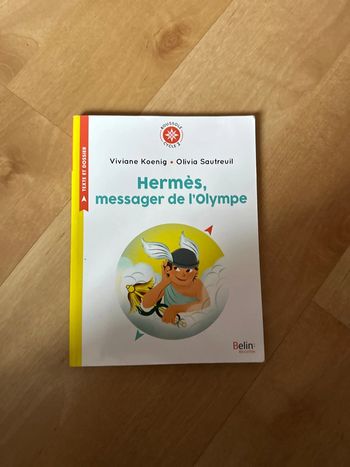 Livre Hermès, messager de l’Olympe