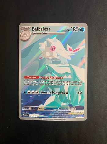 Carte Pokemon Balbaleze AR 201/191