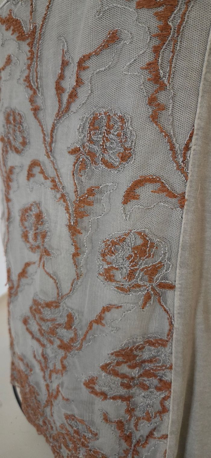 ELISA CAVALETTI – Top Bohème Brodé & Bijou – Taille M - photo numéro 3