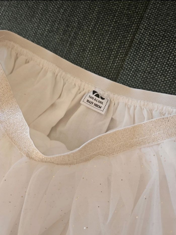 Jupe mi longue tulle à paillettes - photo numéro 5