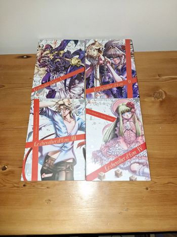 Manga le chevalier d'Éon 4 tomes