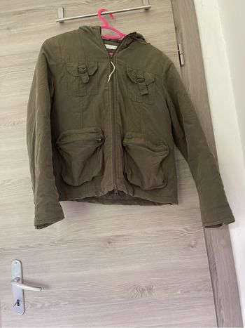 Manteau kaki