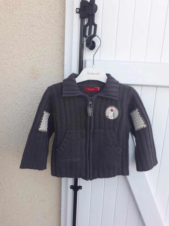 Gilet zippe bébé garçons taille 18 mois