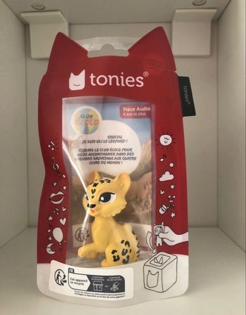 Tonies léopard club ecolo