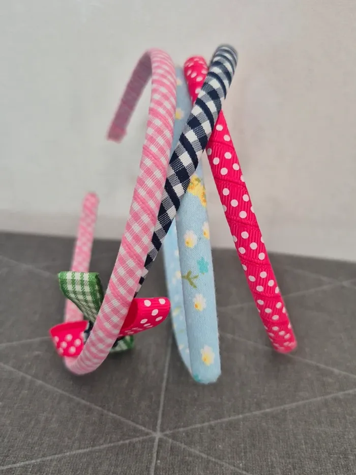 Lot de 5 serre tête motif liberty