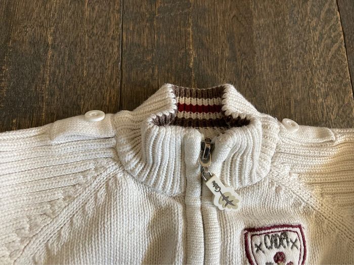 Gilet beige 12 mois - photo numéro 3