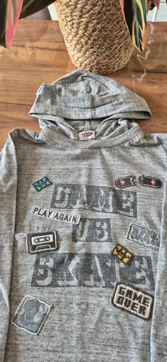 Tee-shirt tape à l'œil 6 ans - photo numéro 2