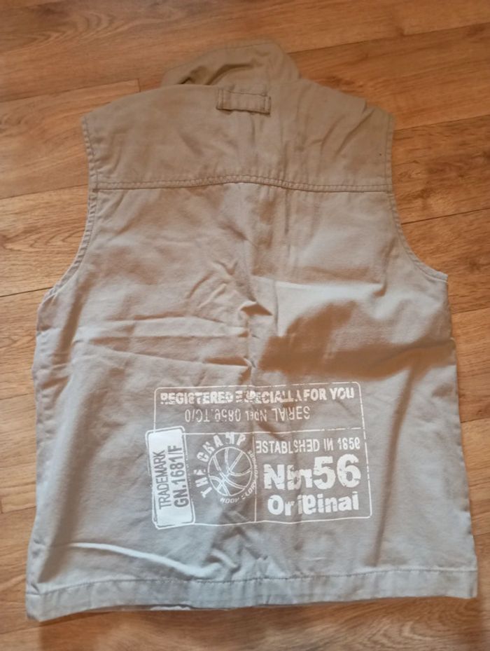 Veste saharienne sans manches 12 ans - photo numéro 2