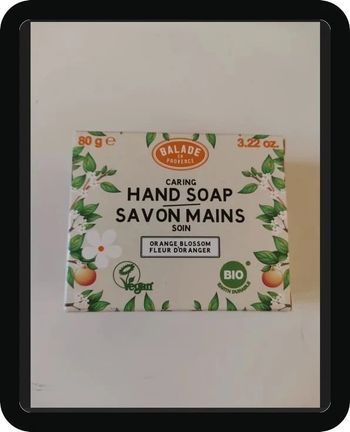 Savon mains ultrariche fleur d'oranger Balade en provence 80 grammes