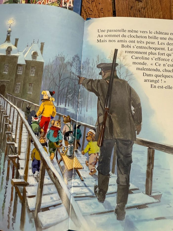 Etat moyen - Lot de 9 livres Caroline bd bibliothèque Hachette des petits cheval Amérique Noël - photo numéro 9