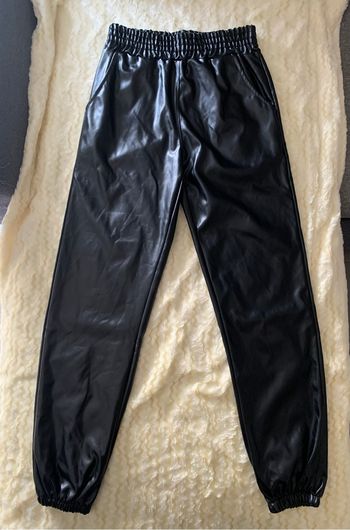 Pantalon simili cuir SHEIN