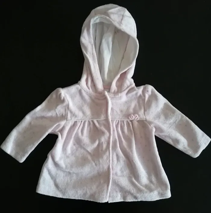 Gilet à capuche 3 à 6 mois Baby Club 62 cm