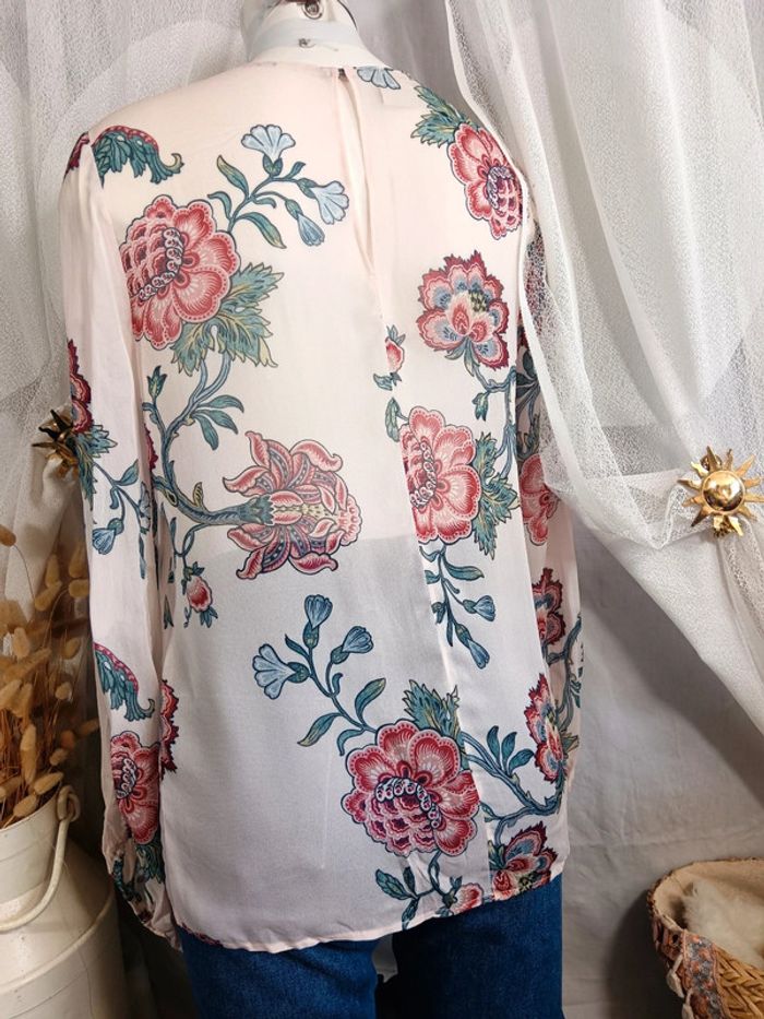 Pinko | Blouse fleurie | t 40 - photo numéro 4