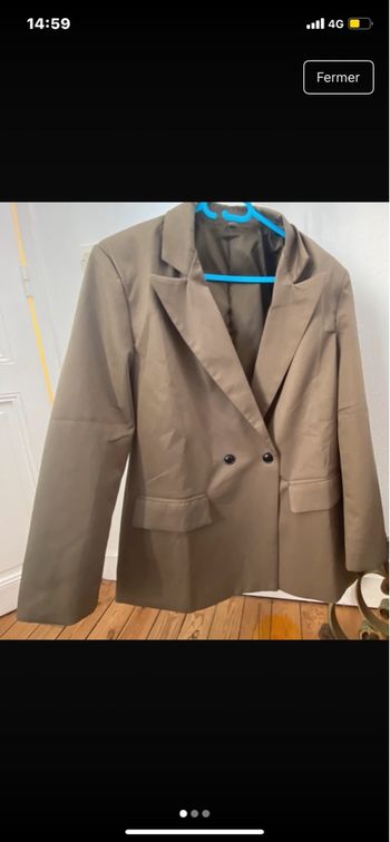 blazer taupe