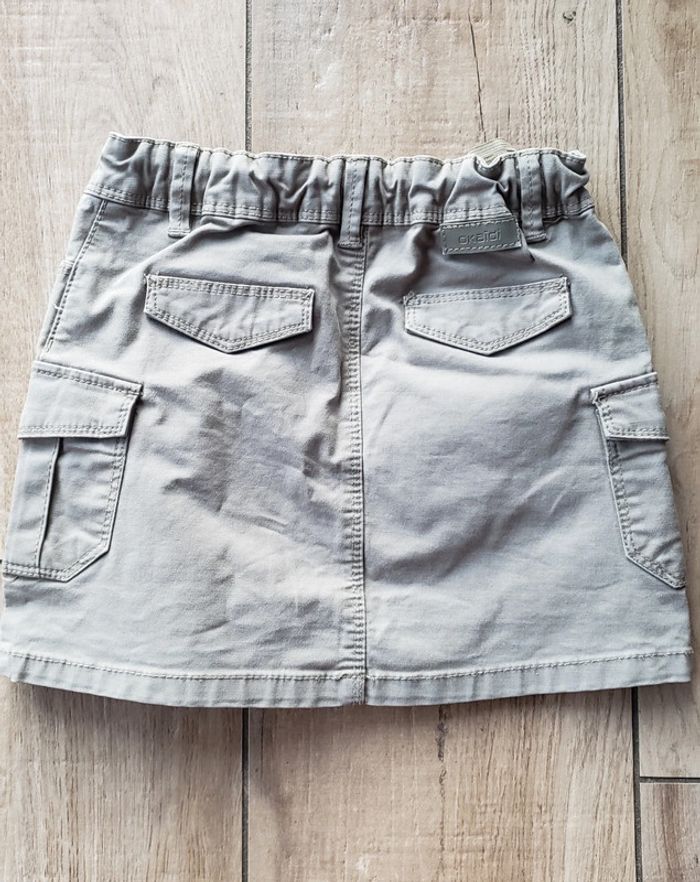 Jupe Okaïdi kaki 4 ans - photo numéro 5