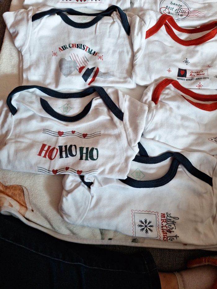 Lot de 7 body de Noel semainier - photo numéro 5