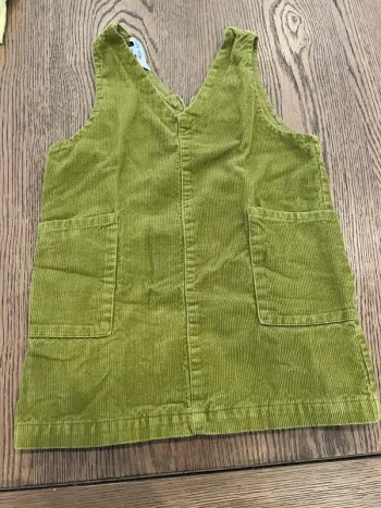 Robe velour kaki 3 ans