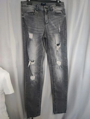 Jean skinny gris Kiabi taille 38