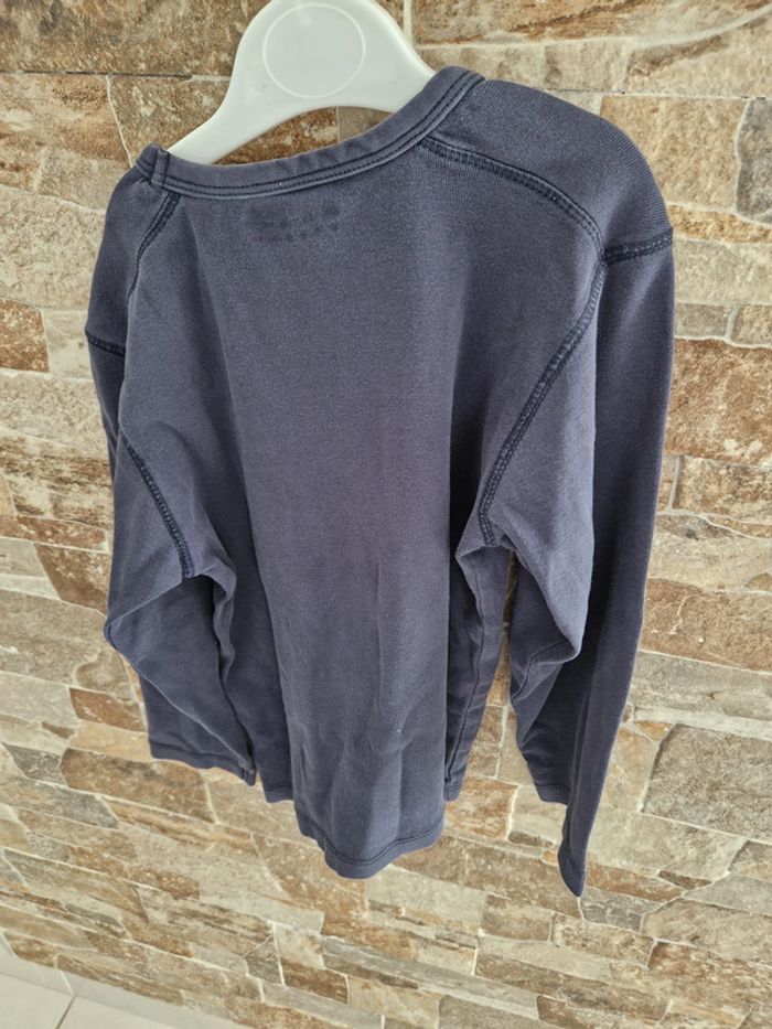 1 t shirt manche longue bleu a 8 ans marque your nky wear - photo numéro 5