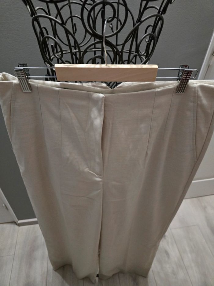 Pantalon beige Zara - photo numéro 5